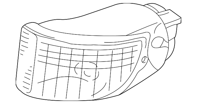 81211-42020 Деталь FOG LAMP, RIGHT