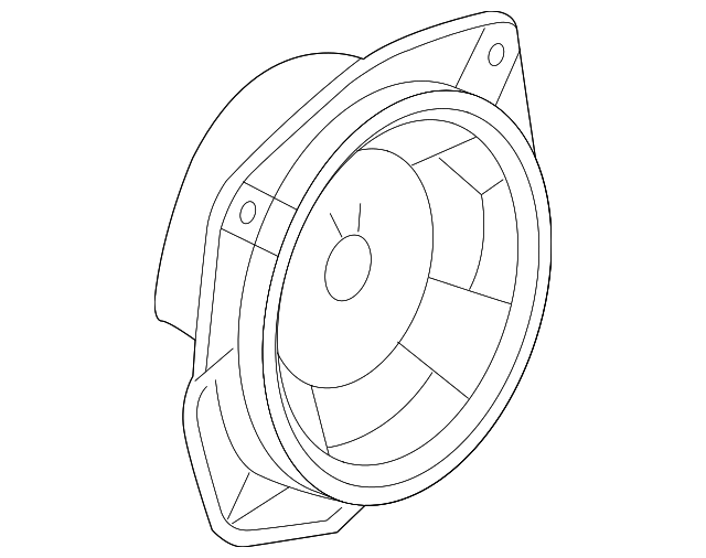 3910286Z00 Деталь FRONT DR SPEAKER, RIGHT
