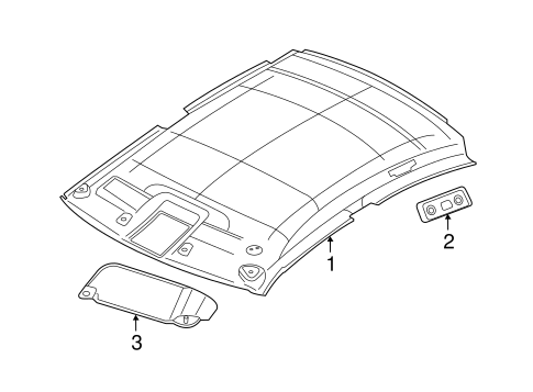 300 INTERIOR TRIM - ROOF