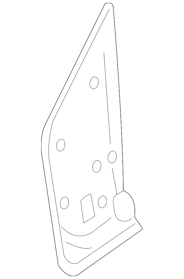 802937S000 Деталь CORNER COVER, LEFT