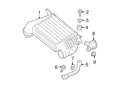 Outback INTERCOOLER