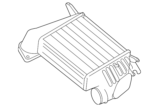 21821AA021 Деталь INTERCOOLER