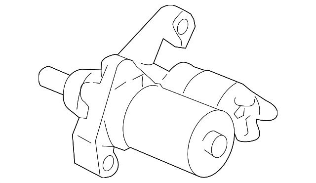 31200-RGL-A02 Деталь STARTER MOTOR ASSY. (MHG027) (MITSUBISHI