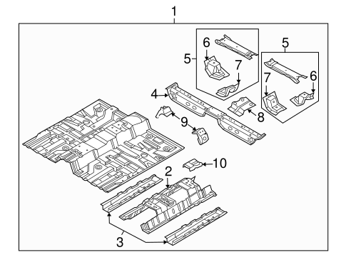 Aveo FLOOR & RAILS 2