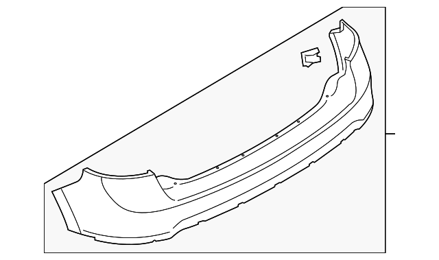 BT4Z-17810-BPTM BUMPER COVER