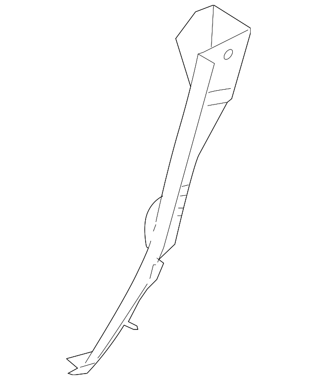 BBM4-68-760-02 Деталь LOCK PILLAR TRIM, RIGHT