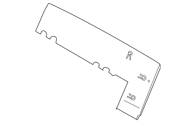 896057S000 Деталь BACK PANEL