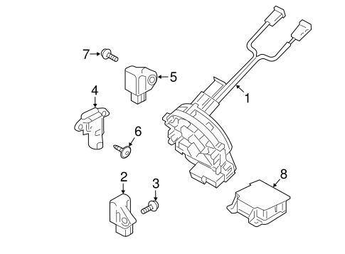 Santa Fe AIR BAG COMPONENTS
