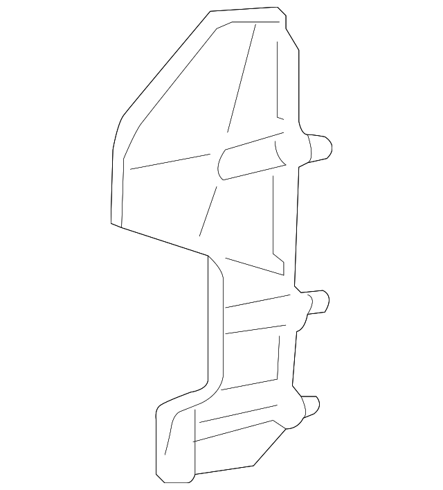 53294-08020 Деталь DEFLECTOR, LEFT