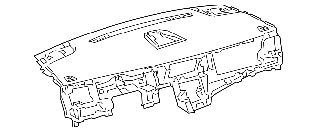55301-08050-C0 Деталь INSTRUMENT PANEL