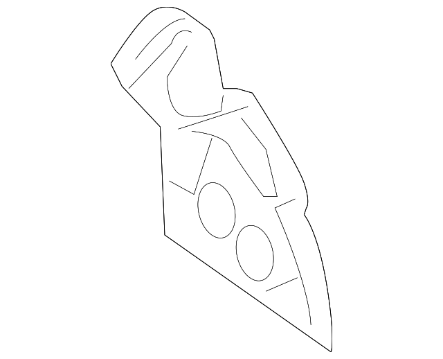 0K2B1-71451 Деталь EXTENSION, LEFT