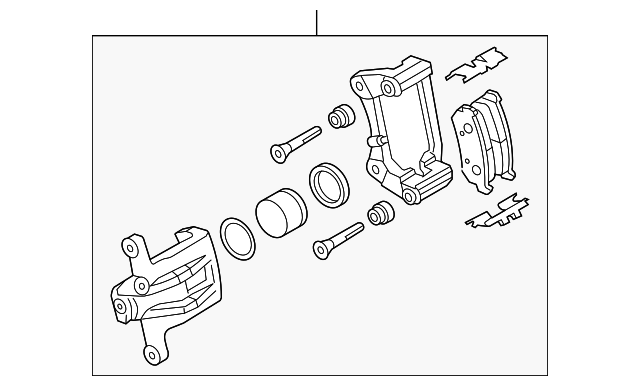 5540186Z00 Деталь CALIPER ASSY, RIGHT