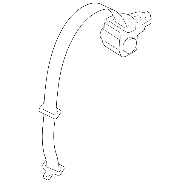 BN8P-57-740E-30 Деталь CENTER BELT ASSY
