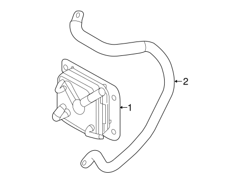 Quest TRANS OIL COOLER