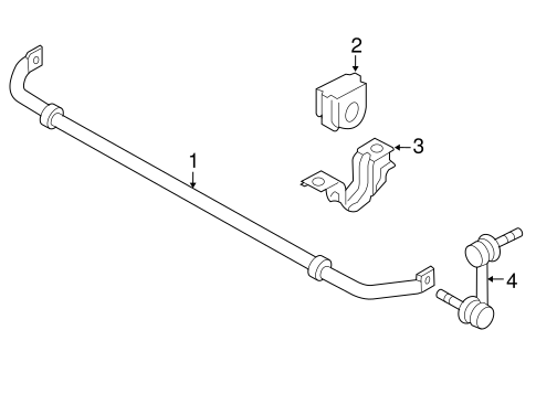M45 STABILIZER BAR & COMPONENTS