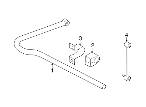 Xterra STABILIZER BAR & COMPONENTS