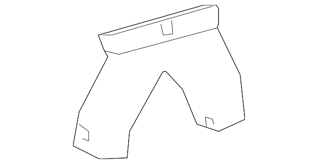 87215-0D030 Деталь LOWER DUCT