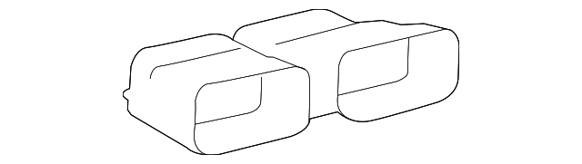 55840-0D080 Деталь AIR OUTLET DUCT