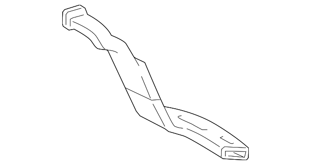 87212-0D060 Деталь REAR DUCT, RIGHT
