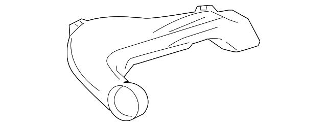 55843-0D211 Деталь VENT DUCT, LEFT