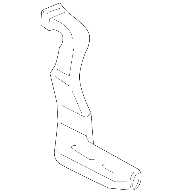 87213-0D060 Деталь REAR DUCT, LEFT