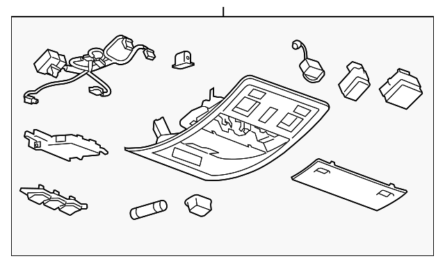 25977608 Деталь ROOF CONSOLE