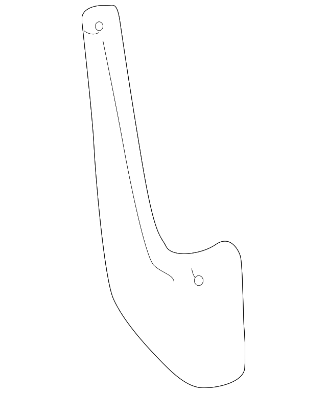 85077-7B000 Деталь SIDE MOLDING, LEFT