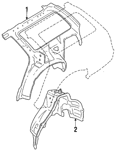 Legacy INNER STRUCTURE & RAILS