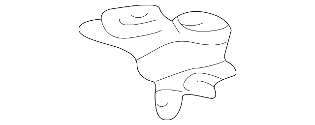 52082-47021 BUMPER COVER STAY, LEFT