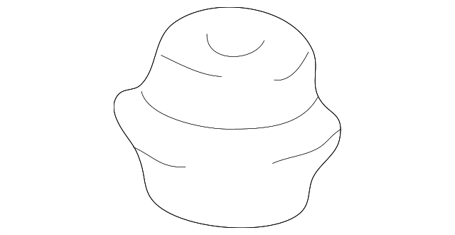 90950-01604 HOOD HOLE PLUG, RIGHT