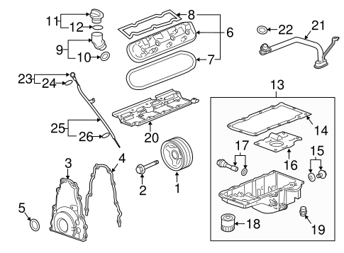 Camaro ENGINE PARTS