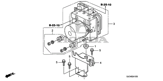 CHASSIS/VSA MODULATOR for 2010 Honda RIDGELINE #1