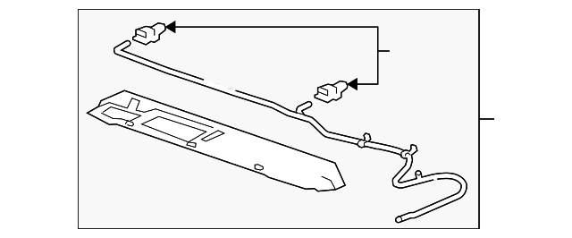 92240337 Деталь WASHER HOSE