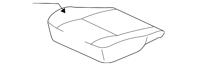6911A017XA Деталь SEAT COVER, LEFT
