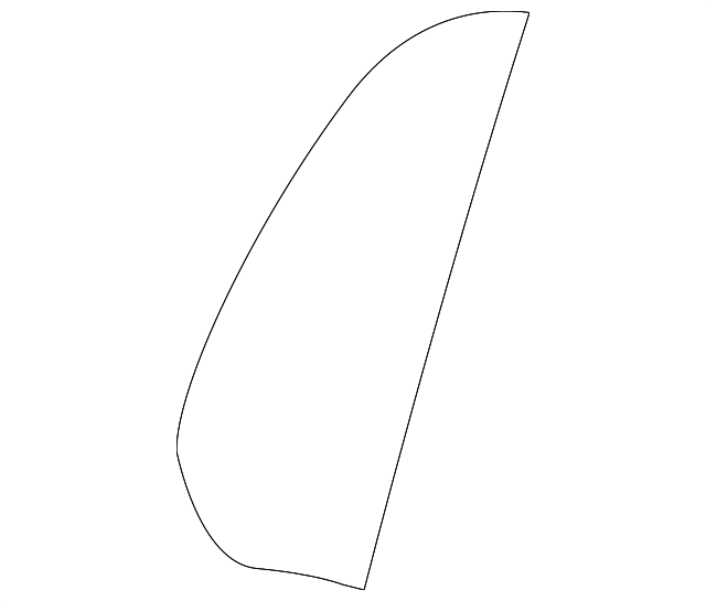 MR595801 Деталь SEAT BACK PAD, LEFT
