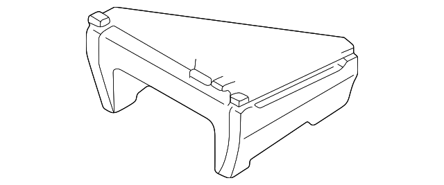 0K552-88119ACY Деталь PEDESTAL, LEFT