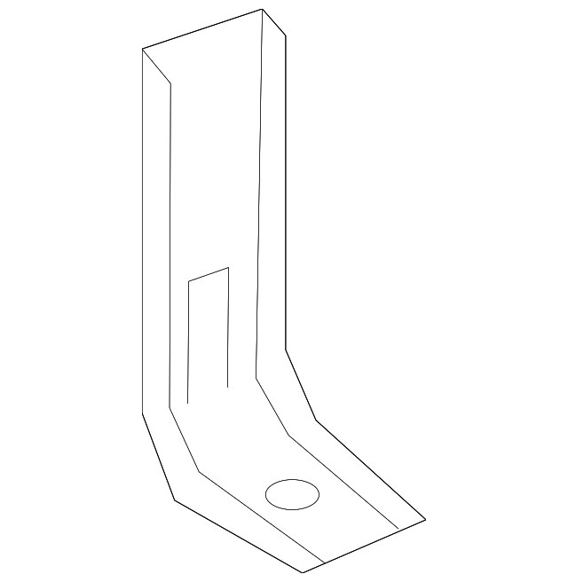 85048-1JA0A Деталь REAR BODY PANEL SUPPORT BRACKET