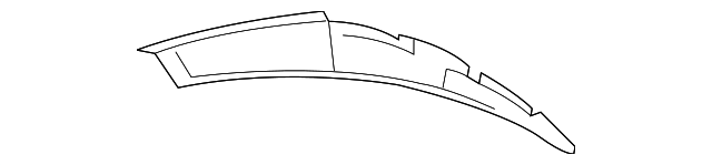 YQ82RXFAG Деталь PILLAR MOLDING, RIGHT