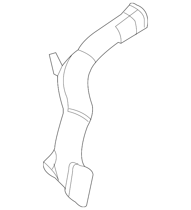 27810-9N00A Деталь SIDE DUCT, LEFT