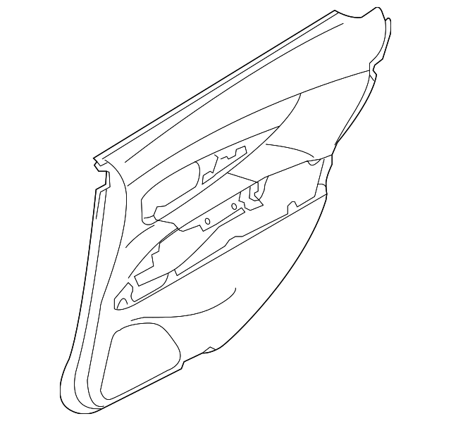 829014AM1B Деталь TRIM PANEL, LEFT