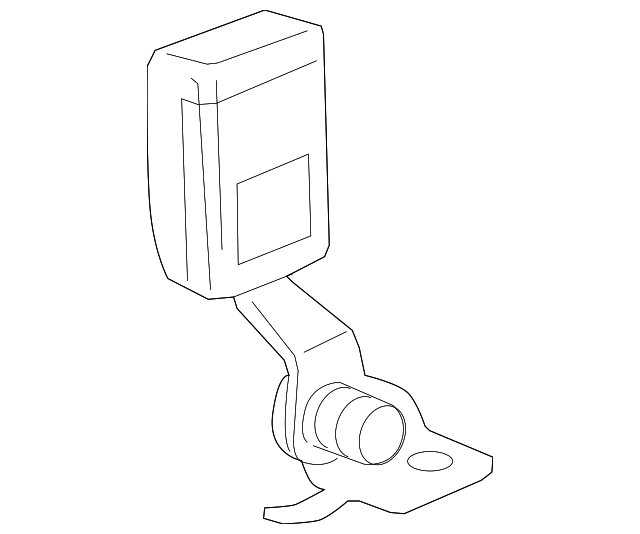 19260429 Деталь BUCKLE, LEFT