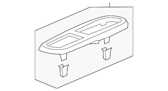 77293-TZ4-A01ZA Деталь ESCUTCHEON ASSY. *NH772X* (PLATINUM CHRO