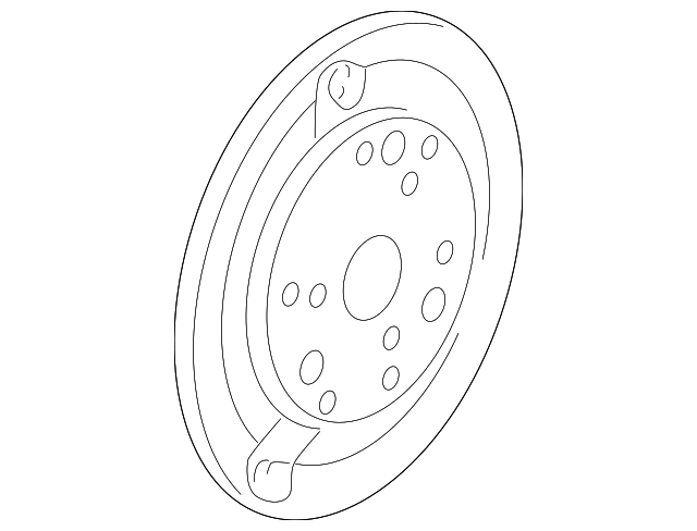 ZZL0-61-L11B CLUTCH PLATE & HUB ASSY