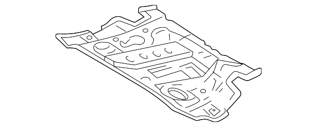 58211-0E900 CENTER FLR PAN