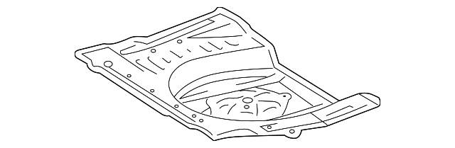 58311-0E903 Деталь REAR FLOOR PAN