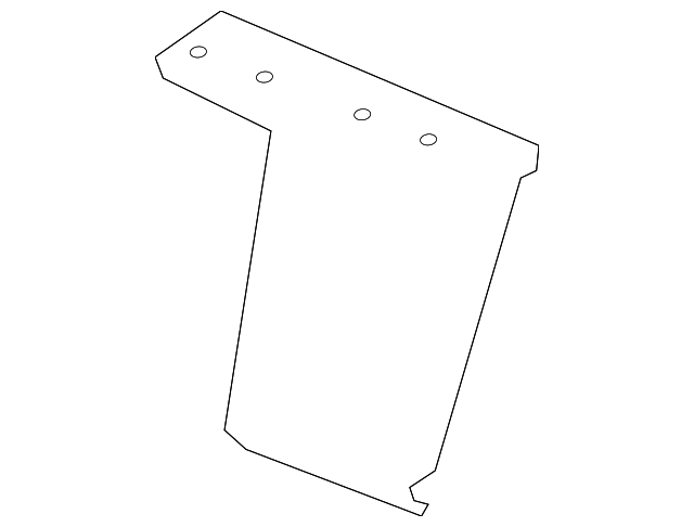 51222996144 SEAT BACK PAD, LEFT