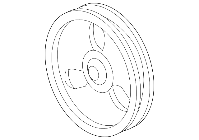 12559890 Деталь PULLEY