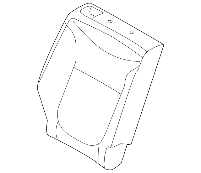 89460-E4100ASY Деталь SEAT BACK COVER, RIGHT