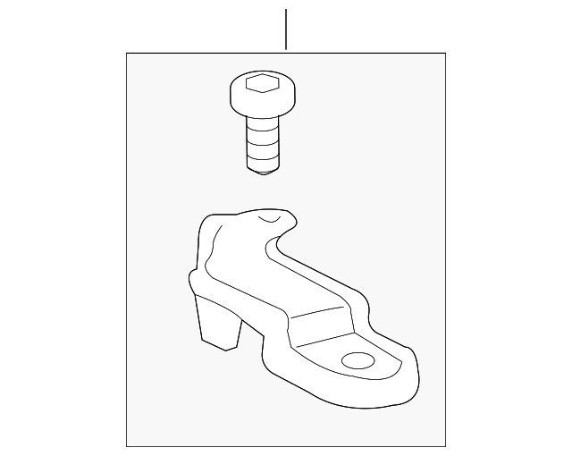 81195-02040 REPAIR BRACKET, RIGHT