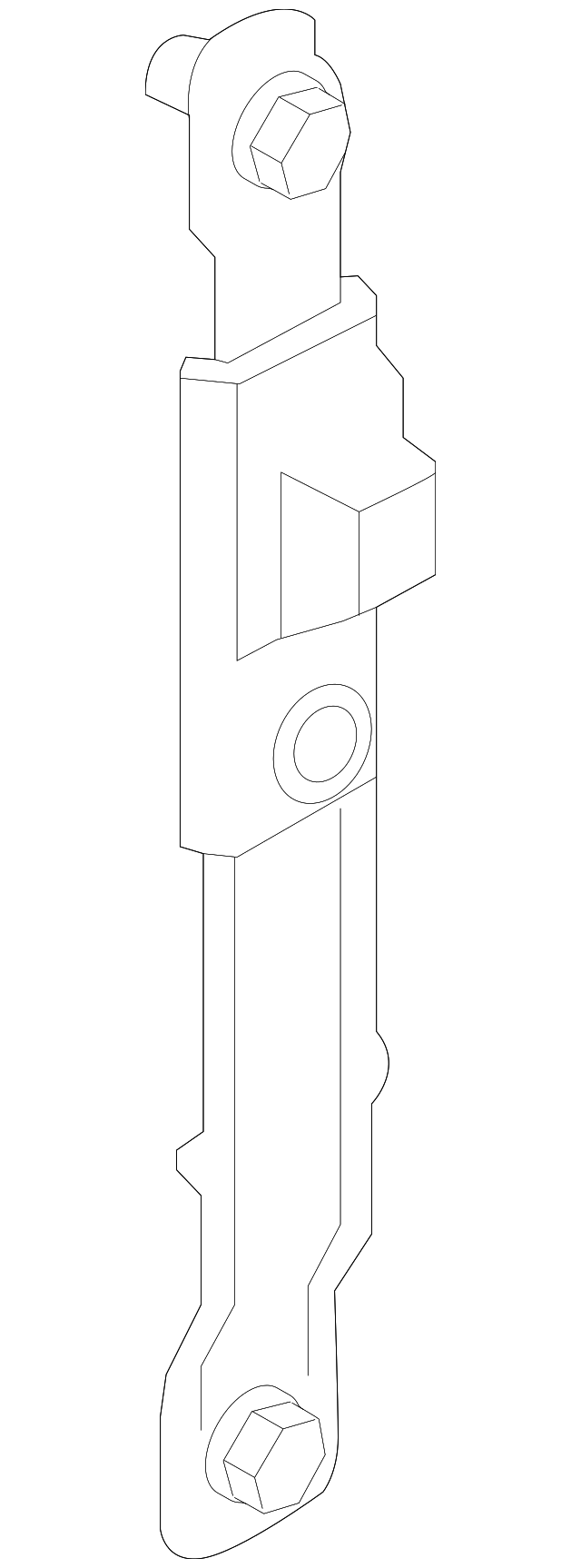 8499057L00 Деталь HEIGHT ADJUSTER, RIGHT